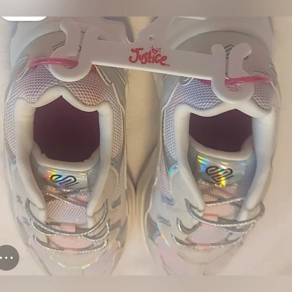 Justice Little Girl & Big Girl Athletic Sport Sneaker